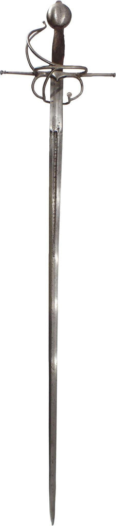 A RARE SPANISH OR ITALIAN WHEEL POMMEL RAPIER C.1530 - The History Gift Store