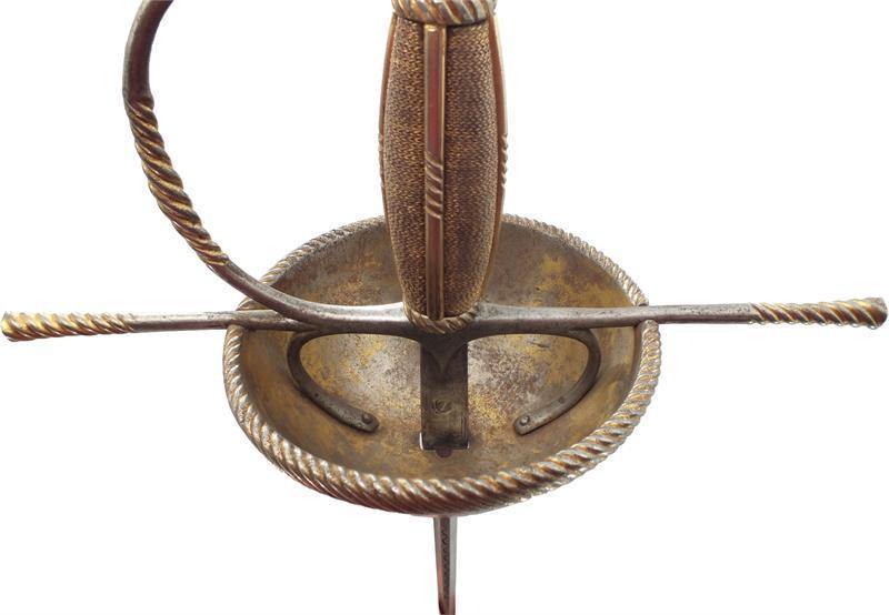 A SPANISH CUP HILT RAPIER C.1650 - The History Gift Store
