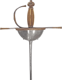 A SPANISH CUP HILT RAPIER C.1650 - The History Gift Store