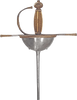 A SPANISH CUP HILT RAPIER C.1650 - The History Gift Store