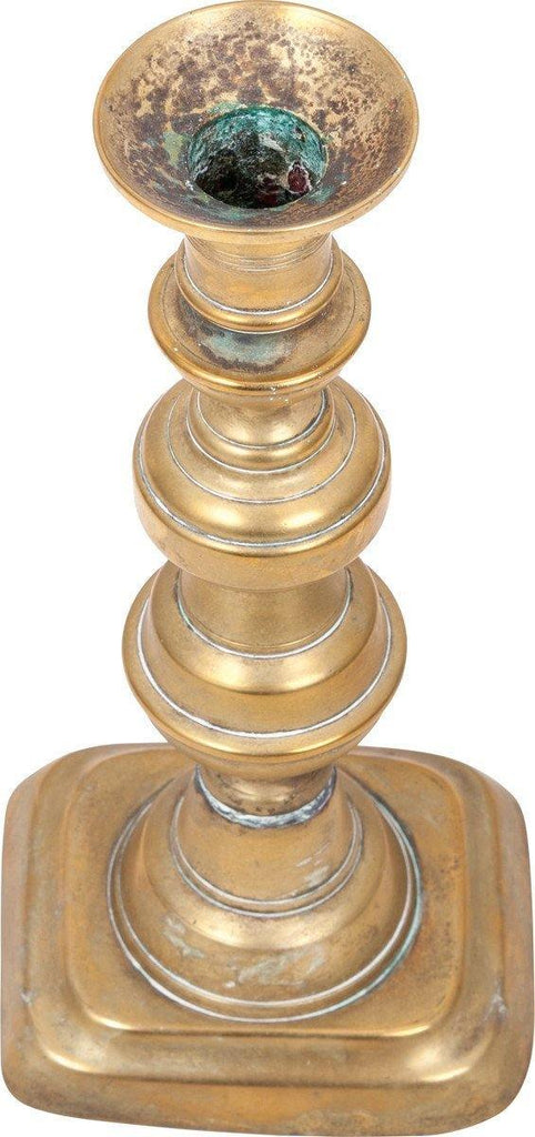 AMERICAN BRASS CANDLESTICK - The History Gift Store