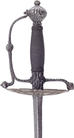 AN ENGLISH RAPIER C.1640 - The History Gift Store