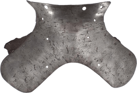AN EXTREMELY RARE ABDOMINAL PLATE FROM A STECHZEUG ARMOR, SOUTH GERMAN C.1490-1500 - The History Gift Store
