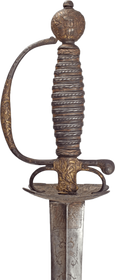 AN ITALIAN SMALLSWORD, PAPAL STATES C.1720 - The History Gift Store