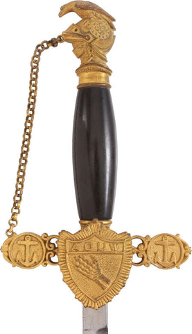 ANCIENT ORDER OF UNITED WORKMEN SWORD - The History Gift Store