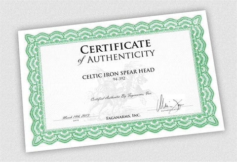 CELTIC IRON SPEAR HEAD - The History Gift Store