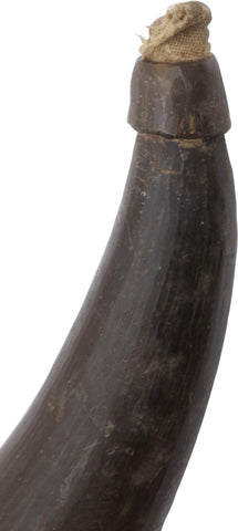 COLONIAL AMERICAN RIFLE HORN - The History Gift Store