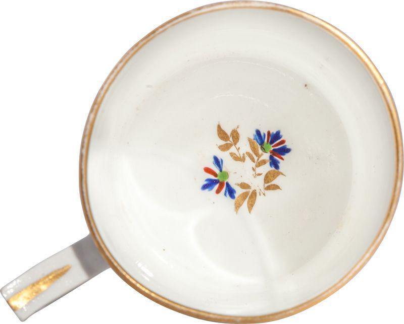 DERBY PORCELAIN CUP AND SAUCER - The History Gift Store