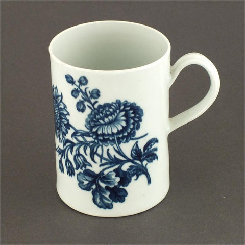 DR WALL PERIOD WORCESTER MUG C.1760-70 - The History Gift Store