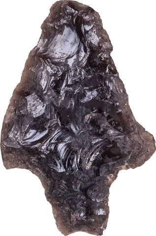 ECUADORIAN PRECOLUMBIAN OBSIDIAN SPEAR POINT - The History Gift Store