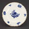 ENGLISH BLUE ON WHITE EXPORT PORCELAIN PLATE - The History Gift Store