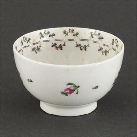ENGLISH EXPORT TEA BOWL C.1780, PROBABLY WORCESTER (DR WALL) - The History Gift Store