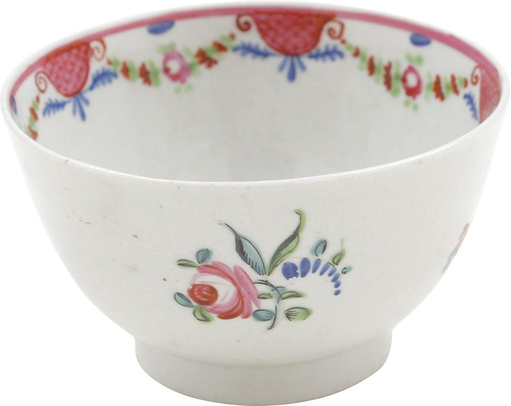 ENGLISH PORCELAIN TEA BOWL AND UNDER BOWL - The History Gift Store