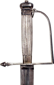 ENGLISH SILVER HILTED OFFICER'S SWORD C.1790 - The History Gift Store