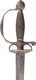 ENGLISH SILVER HILTED SMALLSWORD C.1757-8 - The History Gift Store
