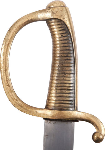 EUROPEAN, PROBABLY PRUSSIAN, REFURBISHED NAPOLEONIC INFANTRY HANGER, ANXI PATTERN - The History Gift Store