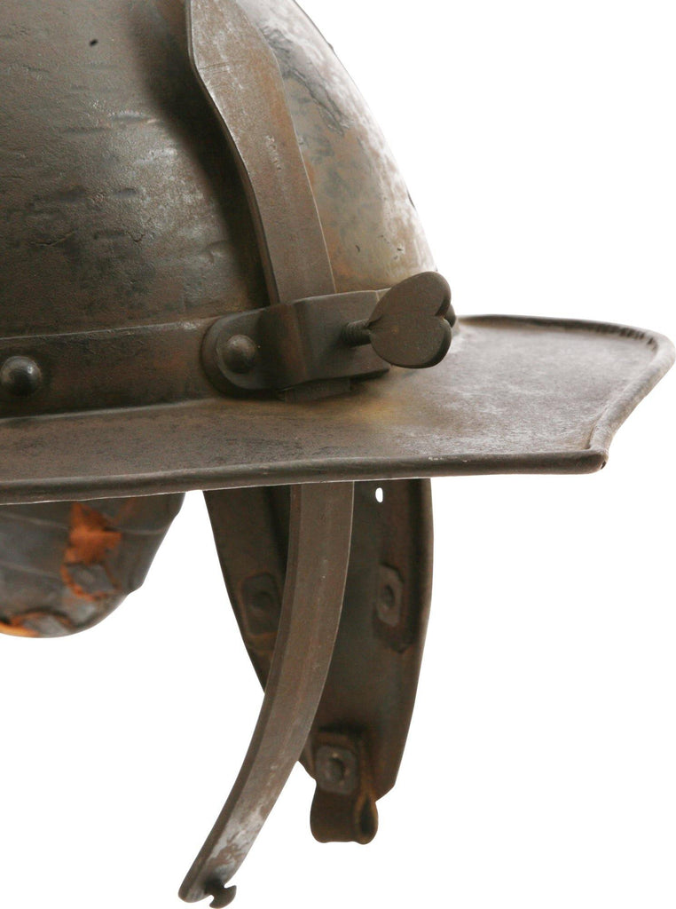 Evidently served in two wars for 35 years! EUROPEAN LOBSTERTAIL HELMET C.1620 - The History Gift Store