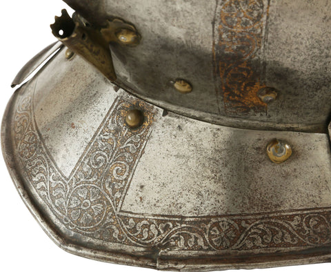 FINE GERMAN BURGONET, MID-16th CENTURY - The History Gift Store