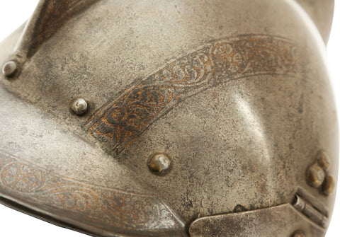 FINE GERMAN BURGONET, MID-16th CENTURY - The History Gift Store