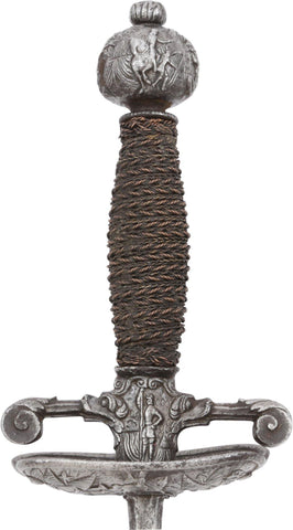 FINELY CHISELED NORTH EUROPEAN RAPIER C.1660 - The History Gift Store