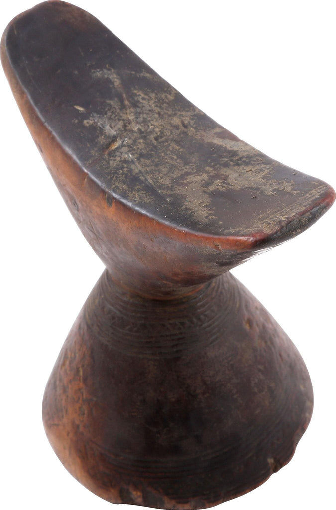 GOOD EARLY AFRICAN HEADREST - WAS 445.00, NOW 300.00 - The History Gift Store