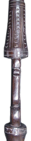 GOOD SEPIK RIVER WARRIOR'S WALKING STICK - The History Gift Store