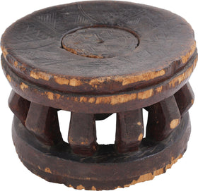 IGBO WOOD SLAVER'S STOOL - The History Gift Store