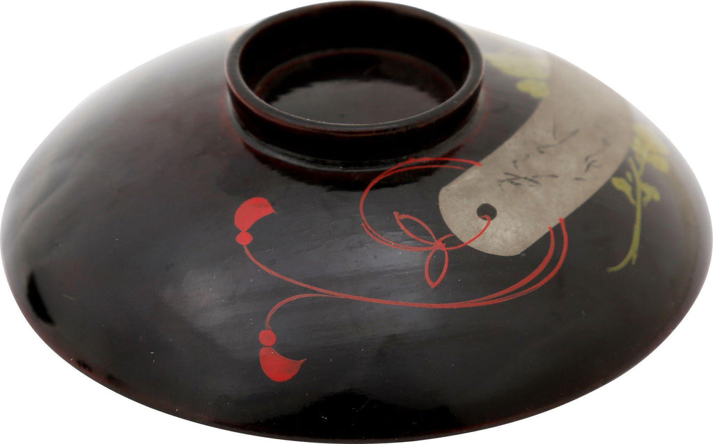 JAPANESE LACQUERED BOWL AND COVER, 19th CENTURY - The History Gift Store