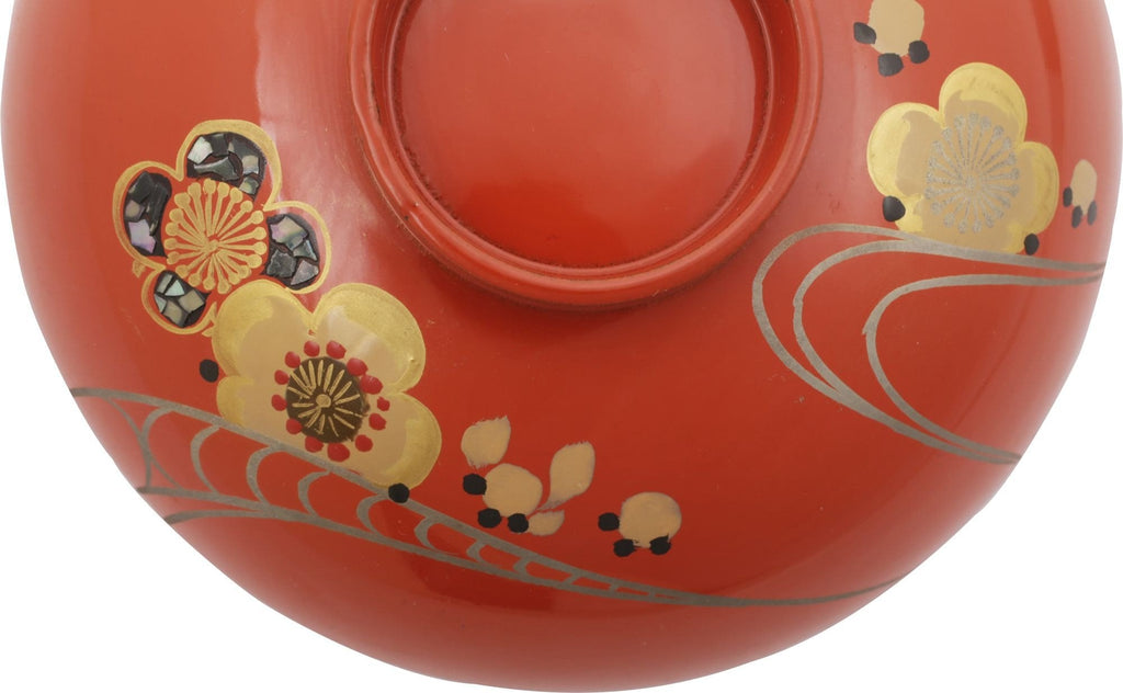 JAPANESE LACQUERED BOWL OWAN - The History Gift Store