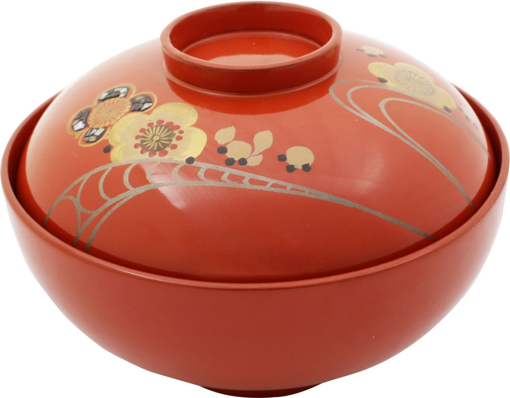 JAPANESE LACQUERED BOWL OWAN - The History Gift Store