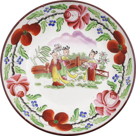 LEEDS (ENGLAND) SAUCER C.1780 - The History Gift Store