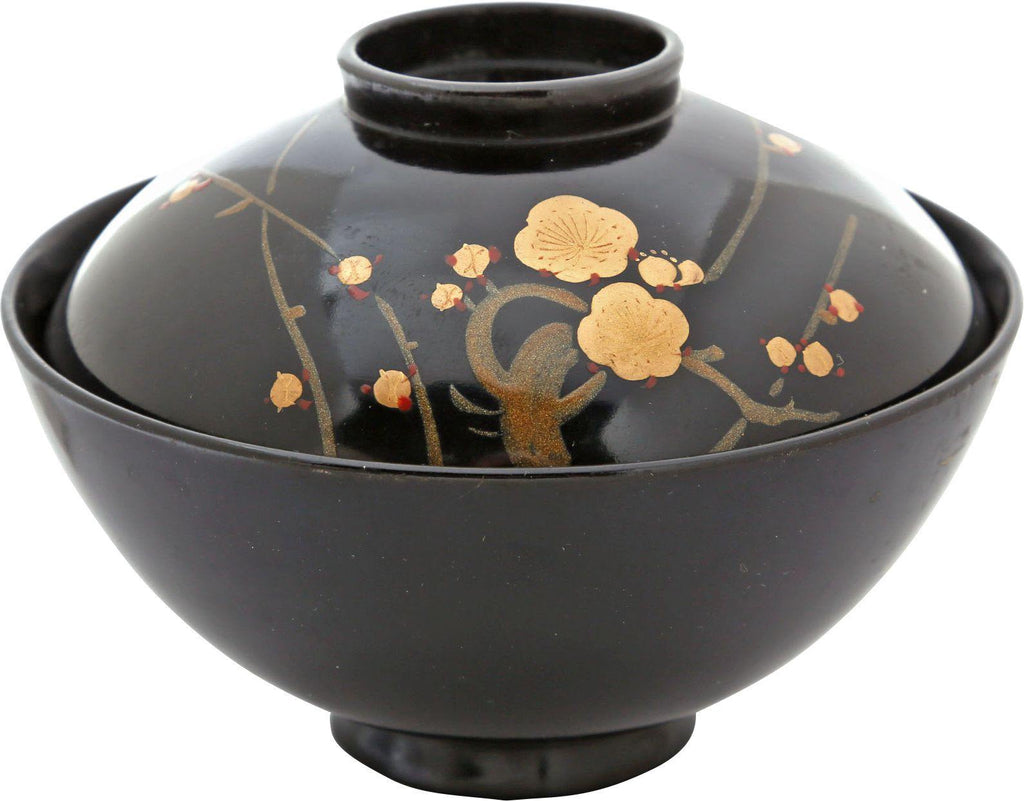 LOVELY JAPANESE BOWL AND COVER C.1880 - The History Gift Store