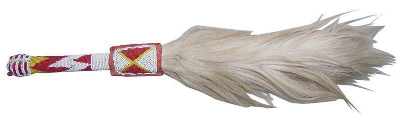 MAASAI BEADED FLY WHISK - The History Gift Store