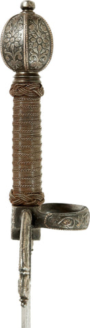 MAGNIFICENT SWEPT HILT RAPIER AND COMPANION LEFT HAND DAGGER - The History Gift Store