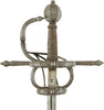 MAGNIFICENT SWEPT HILT RAPIER AND COMPANION LEFT HAND DAGGER - The History Gift Store