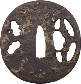 OPENWORK CIRCULAR IRON TSUBA - The History Gift Store