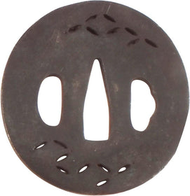 OVAL IRON TSUBA - The History Gift Store