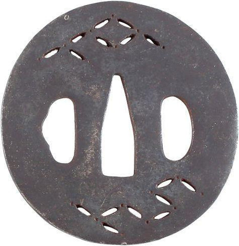 OVAL IRON TSUBA - The History Gift Store