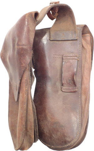 Pair English Cavalry Saddle Holsters - The History Gift Store