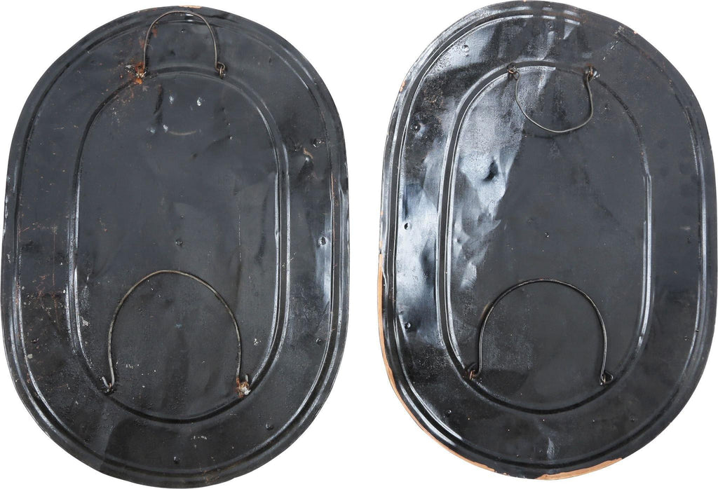 PAIR OF AMERICAN THEATRICAL SHIELDS - The History Gift Store