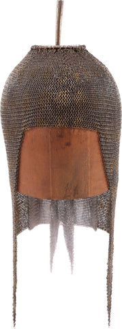 RARE INDOPERSIAN MAIL COIF KULAH ZIRAH, 16th-17th CENTURY - The History Gift Store