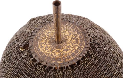 RARE INDOPERSIAN MAIL COIF KULAH ZIRAH, 16th-17th CENTURY - The History Gift Store