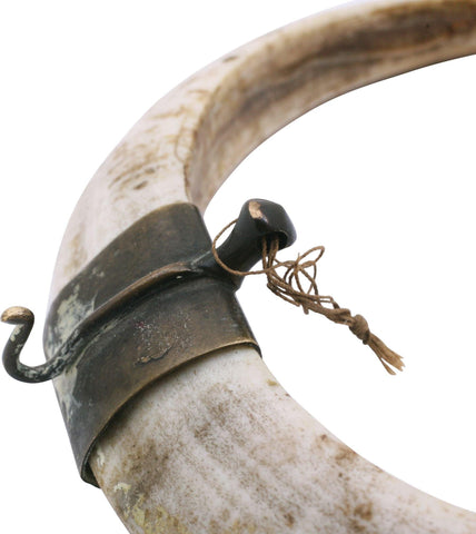 Rare Ottoman Turkish Boar Tusk Pectoral - The History Gift Store