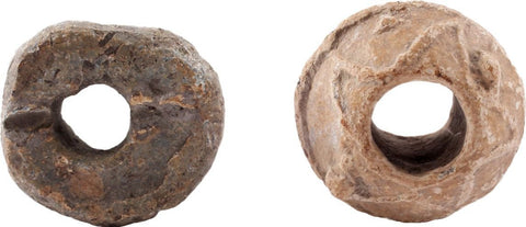 TWO ROMAN SPINNING WEIGHTS - The History Gift Store