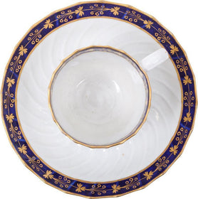 SCOTTISH PRIDE! WORCESTER CUP AND SAUCER C.1770-80 - The History Gift Store