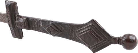 SUPERB QUALITY TUAREG THRUSTING SWORD - The History Gift Store