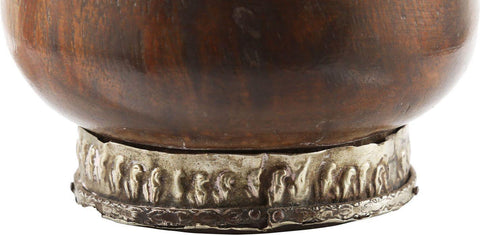 Tibetan Silver Lined Libation Bowl 16th-18th Century - The History Gift Store