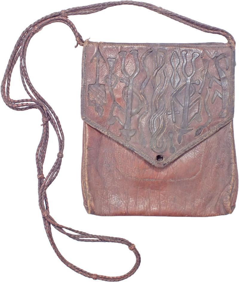 TUAREG/HAUSA SHOULDER BAG, LATE 19th CENTURY - The History Gift Store