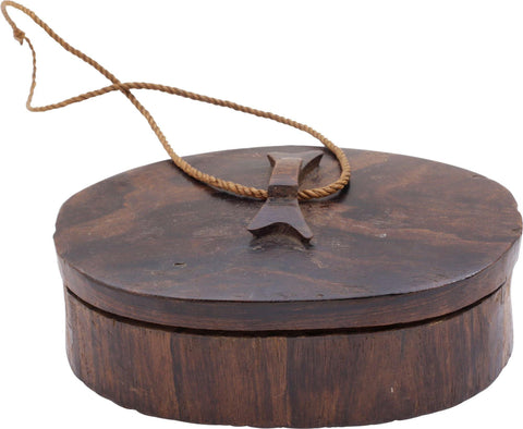 UNION ISLANDS CARVED WOOD BOX FROM TOKELAU - The History Gift Store