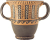 Very Fine South Italian Black Glazed Pottery Sessile Kantharos - The History Gift Store
